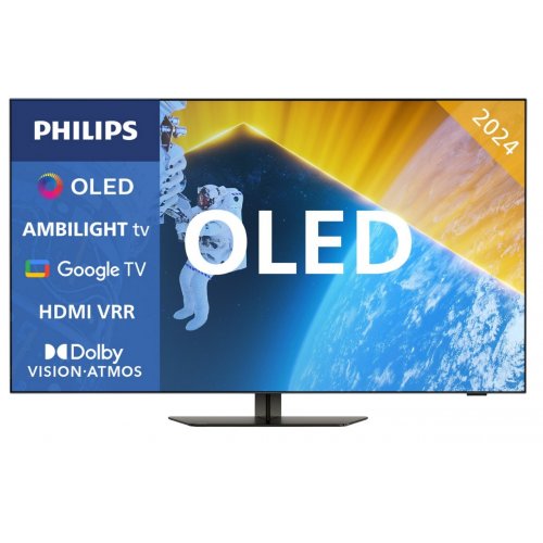 Купити Телевізор Philips 55" 55OLED819/12 Silver/Black - ціна в Києві, Львові, Вінниці, Хмельницькому, Франківську, Україні | інтернет-магазин TELEMART.UA фото