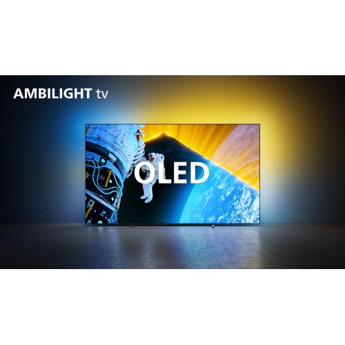 Купити Телевізор Philips 77" 77OLED819/12 Silver/Black - ціна в Києві, Львові, Вінниці, Хмельницькому, Франківську, Україні | інтернет-магазин TELEMART.UA фото