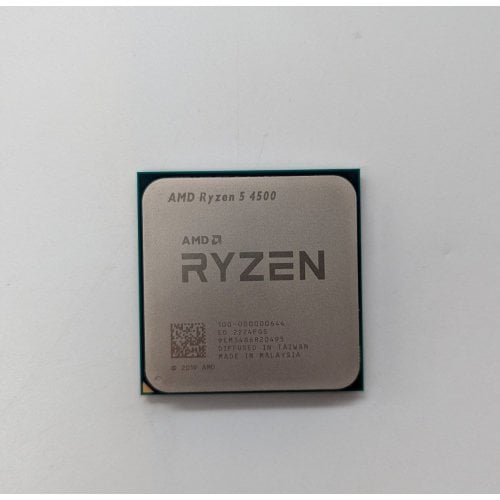 Процесор AMD Ryzen 5 4500 3.6(4.1)GHz 8MB sAM4 Tray (100-000000644) (Відновлено продавцем, 672574) купити з перевіркою сумісності: огляд, характеристики, ціна у Києві, Львові, Вінниці, Хмельницькому, Івано-Франківську, Україні | інтернет-магазин TELEMART.UA фото