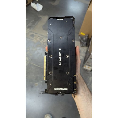 Купить Видеокарта Gigabyte GeForce GTX 1080 WindForce 3X OC 8192MB (GV-N1080WF3OC-8GD) (Восстановлено продавцом, 672616) с проверкой совместимости: обзор, характеристики, цена в Киеве, Днепре, Одессе, Харькове, Украине | интернет-магазин TELEMART.UA фото