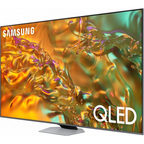 Купити Телевізор Samsung 55" QLED 4K Q80D (QE55Q80DAUXUA) Silver - ціна в Києві, Львові, Вінниці, Хмельницькому, Франківську, Україні | інтернет-магазин TELEMART.UA фото