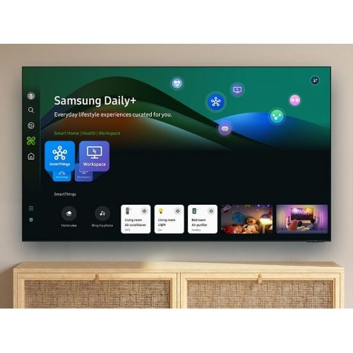 Купити Телевізор Samsung 65" OLED 4K S90D (QE65S90DAUXUA) Black - ціна в Києві, Львові, Вінниці, Хмельницькому, Франківську, Україні | інтернет-магазин TELEMART.UA фото