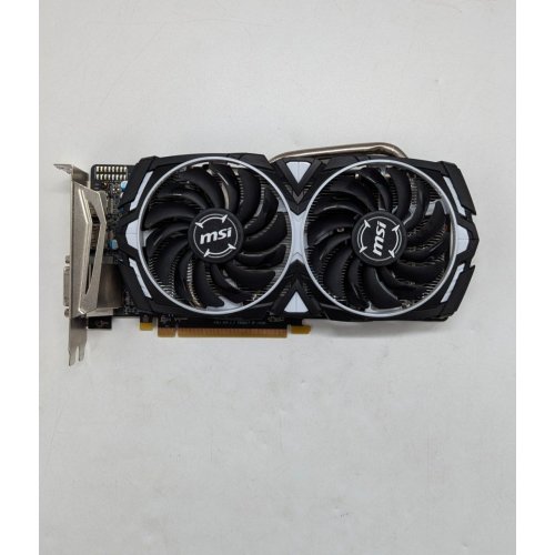 Відеокарта MSI Radeon RX 570 ARMOR OC 8192MB (RX 570 ARMOR 8G OC) (Відновлено продавцем, 672683) купити з перевіркою сумісності: огляд, характеристики, ціна у Києві, Львові, Вінниці, Хмельницькому, Івано-Франківську, Україні | інтернет-магазин TELEMART.UA фото