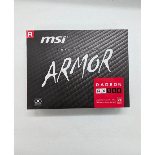 Купить Видеокарта MSI Radeon RX 580 ARMOR OC 8192MB (RX 580 ARMOR 8G OC) (Восстановлено продавцом, 672714) с проверкой совместимости: обзор, характеристики, цена в Киеве, Днепре, Одессе, Харькове, Украине | интернет-магазин TELEMART.UA фото