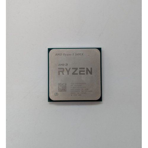 Процесор AMD Ryzen 5 3600X 3.8(4.4)GHz 32MB sAM4 Tray (100-000000022) (Відновлено продавцем, 672915) купити з перевіркою сумісності: огляд, характеристики, ціна у Києві, Львові, Вінниці, Хмельницькому, Івано-Франківську, Україні | інтернет-магазин TELEMART.UA фото