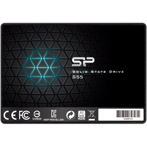 Ssd-диск Silicon Power Slim S55 120Gb 2.5" (SP120GBSS3S55S25) (Відновлено продавцем, 672959) купити з перевіркою сумісності: огляд, характеристики, ціна у Києві, Львові, Вінниці, Хмельницькому, Івано-Франківську, Україні | інтернет-магазин TELEMART.UA фото