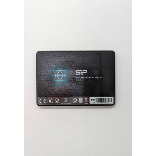 Ssd-диск Silicon Power Slim S55 120Gb 2.5" (SP120GBSS3S55S25) (Відновлено продавцем, 672959) купити з перевіркою сумісності: огляд, характеристики, ціна у Києві, Львові, Вінниці, Хмельницькому, Івано-Франківську, Україні | інтернет-магазин TELEMART.UA фото