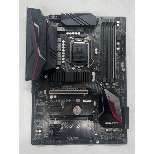 Материнська плата Gigabyte Z390 GAMING X (s1151-v2, Intel Z390) (Відновлено продавцем, 673035) купити з перевіркою сумісності: огляд, характеристики, ціна у Києві, Львові, Вінниці, Хмельницькому, Івано-Франківську, Україні | інтернет-магазин TELEMART.UA фото