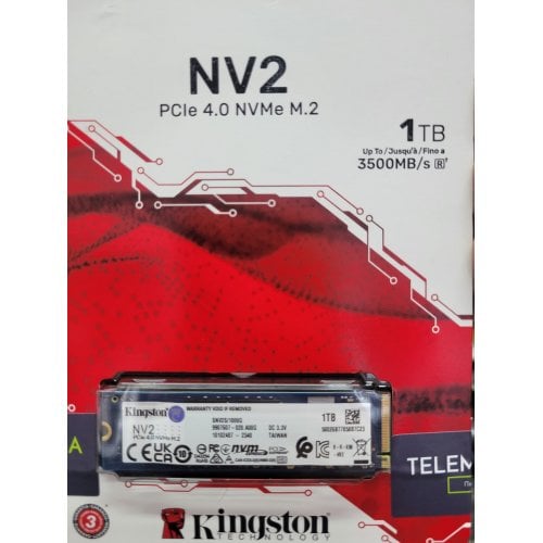 Купить Уценка ssd-диск Kingston NV2 3D NAND 1TB M.2 (2280 PCI-E) NVMe x4 (SNV2S/1000G) (Следы использования, 673048) с проверкой совместимости: обзор, характеристики, цена в Киеве, Днепре, Одессе, Харькове, Украине | интернет-магазин TELEMART.UA фото