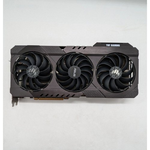 Купить Видеокарта Asus TUF Gaming Radeon RX 6900 XT TOP 16384MB (TUF-RX6900XT-T16G-GAMING) (Восстановлено продавцом, 673270) с проверкой совместимости: обзор, характеристики, цена в Киеве, Днепре, Одессе, Харькове, Украине | интернет-магазин TELEMART.UA фото