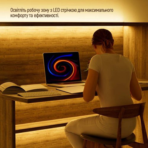 Купить Светодиодная LED лента ColorWay 3м с питанием от USB холодный белый (CW-LD03) - цена в Харькове, Киеве, Днепре, Одессе
в интернет-магазине Telemart фото