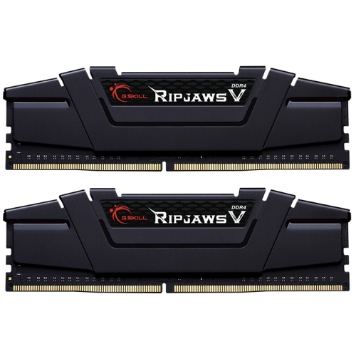 Купить Озу G.Skill DDR4 32GB (2x16GB) 3600Mhz Ripjaws V Black (F4-3600C16D-32GVKC) (Восстановлено продавцом, 673363) с проверкой совместимости: обзор, характеристики, цена в Киеве, Днепре, Одессе, Харькове, Украине | интернет-магазин TELEMART.UA фото