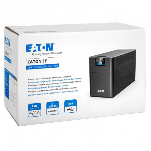 Купить ИБП Eaton 5E G2 2200VA (5E2200UI) - цена в Харькове, Киеве, Днепре, Одессе
в интернет-магазине Telemart фото