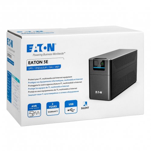 Купить ИБП Eaton 5E G2 900VA (5E900UI) - цена в Харькове, Киеве, Днепре, Одессе
в интернет-магазине Telemart фото