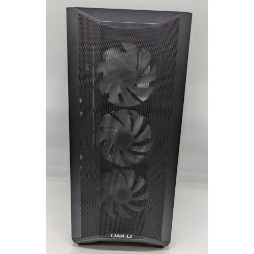 Корпус Lian Li LANCOOL II Mesh ARGB Tempered Glass без БП (G99.LAN2MRX.50) Black (Відновлено продавцем, 673406) купити з перевіркою сумісності: огляд, характеристики, ціна у Києві, Львові, Вінниці, Хмельницькому, Івано-Франківську, Україні | інтернет-магазин TELEMART.UA фото