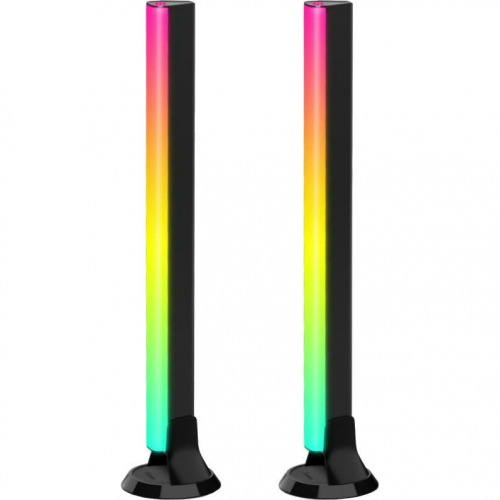 Купити Набір підсвічування Govee H6046 RGBIC WiFi + Bluetooth Flow Plus Light Bars RGB (H6046311) Black - ціна в Києві, Львові, Вінниці, Хмельницькому, Франківську, Україні | інтернет-магазин TELEMART.UA фото