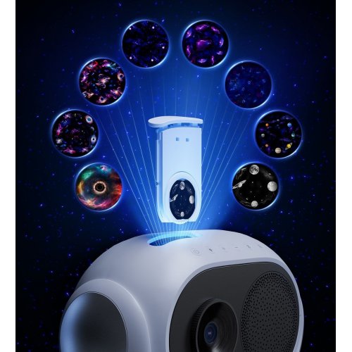 Купить Звездный проектор Govee H6092 Galaxy Star Projector RGB WI-FI/Bluetooth (H6092301) White - цена в Харькове, Киеве, Днепре, Одессе
в интернет-магазине Telemart фото