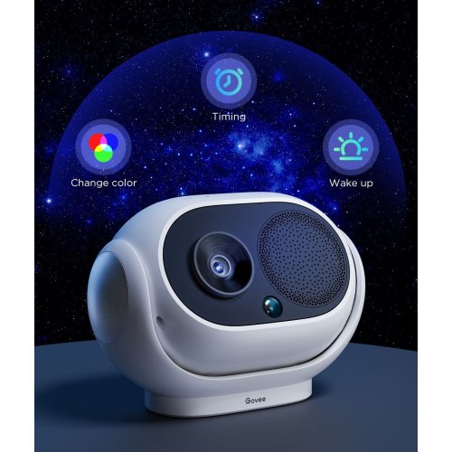 Купить Звездный проектор Govee H6092 Galaxy Star Projector RGB WI-FI/Bluetooth (H6092301) White - цена в Харькове, Киеве, Днепре, Одессе
в интернет-магазине Telemart фото