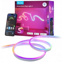 Розумна світлодіодна стрічка Govee H61D3 Neon Rope Light 2 RGBIC WI-FI/Bluetooth 3m (H61D3301) White