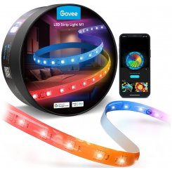 Розумна світлодіодна стрічка Govee H61E1 RGBICW LED Strip Lights 5m (H61E13D2) White