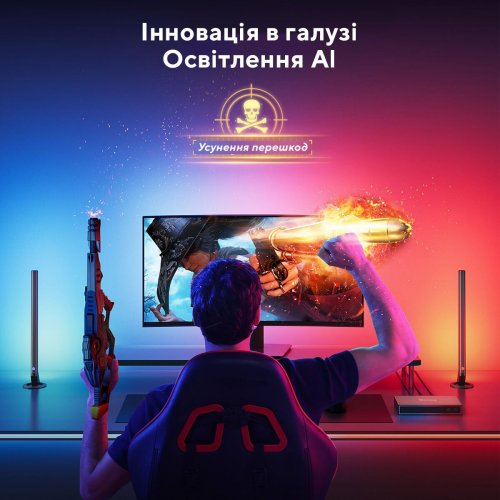 Купить Набор адаптивной подсветки Govee H6601 HDMI AI Gaming Kit RGB (H6601311) Black - цена в Харькове, Киеве, Днепре, Одессе
в интернет-магазине Telemart фото