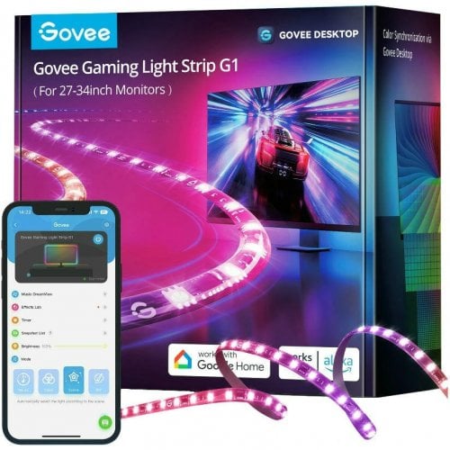 

Govee H6609 Gaming Light Strip G1 27-34" RGB (H6609312) Black