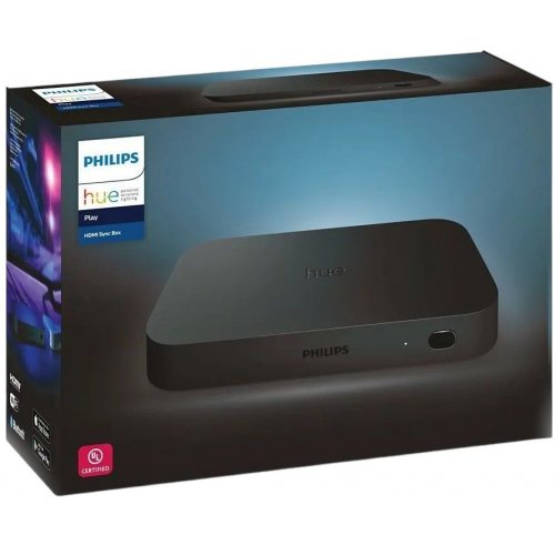 Купить Блок синхронизации освещения Philips Hue Play HDMI Sync Box ZigBee (929002275802) - цена в Харькове, Киеве, Днепре, Одессе
в интернет-магазине Telemart фото