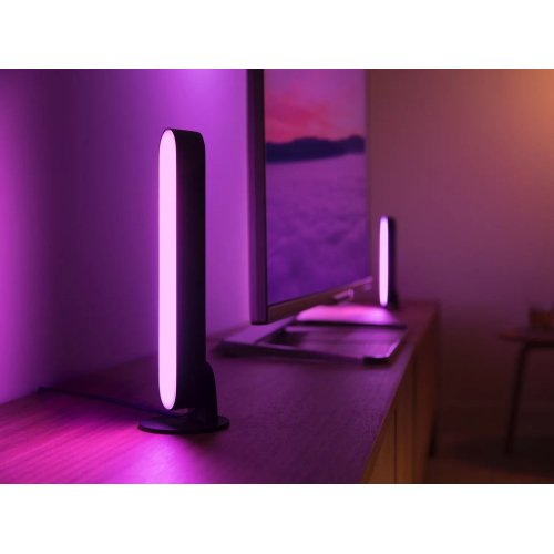 Купити Розумна панель освітлення Philips Hue Play RGB ZigBee 2pcs (915005733901) - ціна в Києві, Львові, Вінниці, Хмельницькому, Франківську, Україні | інтернет-магазин TELEMART.UA фото