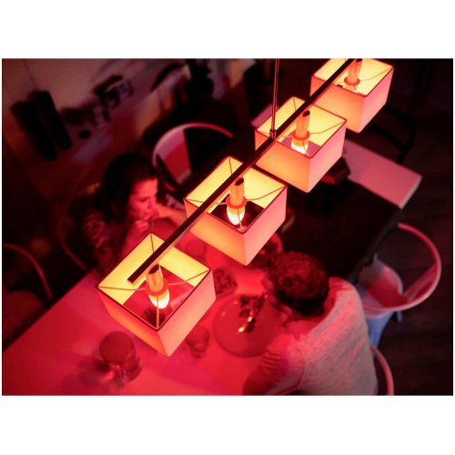 Купити Розумна лампа Philips Hue E14 5.3W (40W) 2000K-6500K RGB ZigBee Bluetooth 2pcs (929002294205) - ціна в Києві, Львові, Вінниці, Хмельницькому, Франківську, Україні | інтернет-магазин TELEMART.UA фото