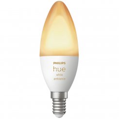 Розумна лампа Philips Hue E14 5.2W (40W) 2200K-6500K Tunable White ZigBee Bluetooth (929002294403)