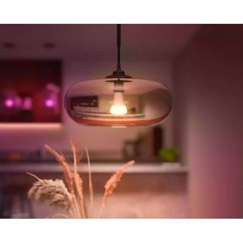 Купити Розумна лампа Philips Hue E27 15W (100W) 2000K-6500K RGB (929002471601) - ціна в Києві, Львові, Вінниці, Хмельницькому, Франківську, Україні | інтернет-магазин TELEMART.UA фото