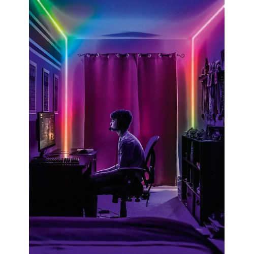 Купити Стрічка світлодіодна Ledvance Neon Flex 4W RGB USB RC 2m (4099854095306) - ціна в Києві, Львові, Вінниці, Хмельницькому, Франківську, Україні | інтернет-магазин TELEMART.UA фото