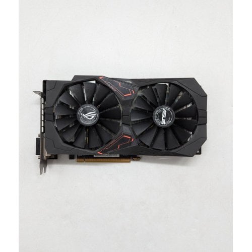 Відеокарта Asus ROG Radeon RX 570 STRIX OC 8192MB (ROG-STRIX-RX570-O8G-GAMING) (Відновлено продавцем, 674279) купити з перевіркою сумісності: огляд, характеристики, ціна у Києві, Львові, Вінниці, Хмельницькому, Івано-Франківську, Україні | інтернет-магазин TELEMART.UA фото