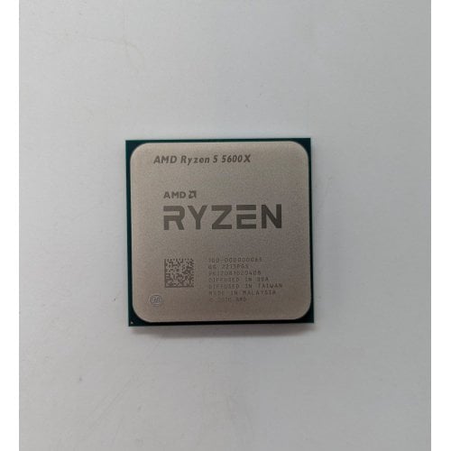 Процесор AMD Ryzen 5 5600X 3.7(4.6)GHz 32MB sAM4 Tray (100-000000065) (Відновлено продавцем, 674281) купити з перевіркою сумісності: огляд, характеристики, ціна у Києві, Львові, Вінниці, Хмельницькому, Івано-Франківську, Україні | інтернет-магазин TELEMART.UA фото