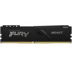 Озу Kingston DDR4 16GB 3200Mhz FURY Beast Black (KF432C16BB1/16) (Восстановлено продавцом, 674303)