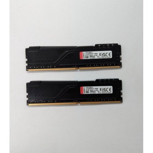 Купить Озу Kingston DDR4 16GB (2x8GB) 3200Mhz FURY Beast Black (KF432C16BBK2/16) (Восстановлено продавцом, 674346) с проверкой совместимости: обзор, характеристики, цена в Киеве, Днепре, Одессе, Харькове, Украине | интернет-магазин TELEMART.UA фото