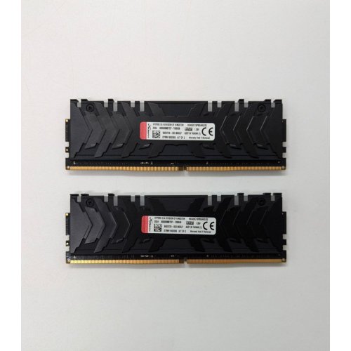 Озп HyperX DDR4 32GB (2x16GB) 3200Mhz Predator (HX432C16PB3K2/32) (Відновлено продавцем, 674350) купити з перевіркою сумісності: огляд, характеристики, ціна у Києві, Львові, Вінниці, Хмельницькому, Івано-Франківську, Україні | інтернет-магазин TELEMART.UA фото