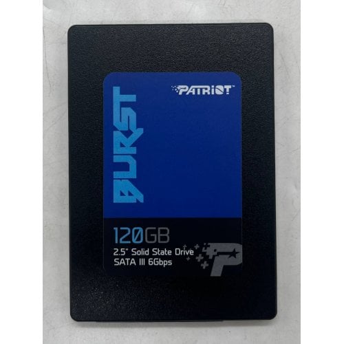 Ssd-диск Patriot Burst 120GB TLC 2.5'' (PBU120GS25SSDR) (Відновлено продавцем, 674354) купити з перевіркою сумісності: огляд, характеристики, ціна у Києві, Львові, Вінниці, Хмельницькому, Івано-Франківську, Україні | інтернет-магазин TELEMART.UA фото