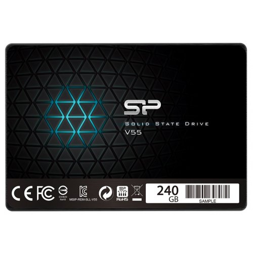 Ssd-диск Silicon Power Velox V55 240GB 2.5" (SP240GBSS3V55S25) (Відновлено продавцем, 674373) купити з перевіркою сумісності: огляд, характеристики, ціна у Києві, Львові, Вінниці, Хмельницькому, Івано-Франківську, Україні | інтернет-магазин TELEMART.UA фото