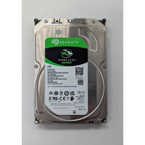 Жорсткий диск Seagate BarraCuda 2TB 256MB 7200RPM 3.5" (ST2000DM008) (Відновлено продавцем, 674380) купити з перевіркою сумісності: огляд, характеристики, ціна у Києві, Львові, Вінниці, Хмельницькому, Івано-Франківську, Україні | інтернет-магазин TELEMART.UA фото