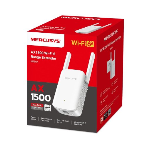 Ретранслятор Mercusys ME60X купить в Украине: Киев, Днепр, Харьков, Одесса  | Низкая цена, отзывы, характеристики от TELEMART фото