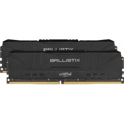 Озп Crucial DDR4 16GB (2x8GB) 3000Mhz Ballistix Black (BL2K8G30C15U4B) (Відновлено продавцем, 674408)