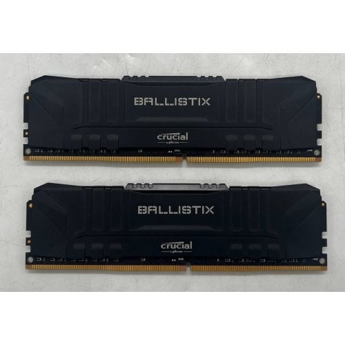 Купить Озу Crucial DDR4 16GB (2x8GB) 3000Mhz Ballistix Black (BL2K8G30C15U4B) (Восстановлено продавцом, 674408) с проверкой совместимости: обзор, характеристики, цена в Киеве, Днепре, Одессе, Харькове, Украине | интернет-магазин TELEMART.UA фото