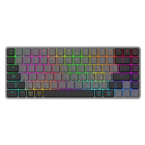 Купити Клавіатура GamePro MK230R RGB Outemu Red Switch Low Profile Wireless Dark Gray - ціна в Києві, Львові, Вінниці, Хмельницькому, Франківську, Україні | інтернет-магазин TELEMART.UA фото