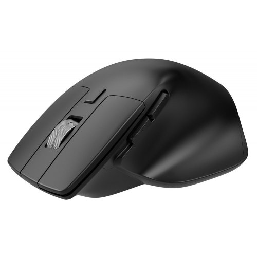 Купити Миша OfficePro M395 Silent Click Ergonomic Wireless Black - ціна в Києві, Львові, Вінниці, Хмельницькому, Франківську, Україні | інтернет-магазин TELEMART.UA фото