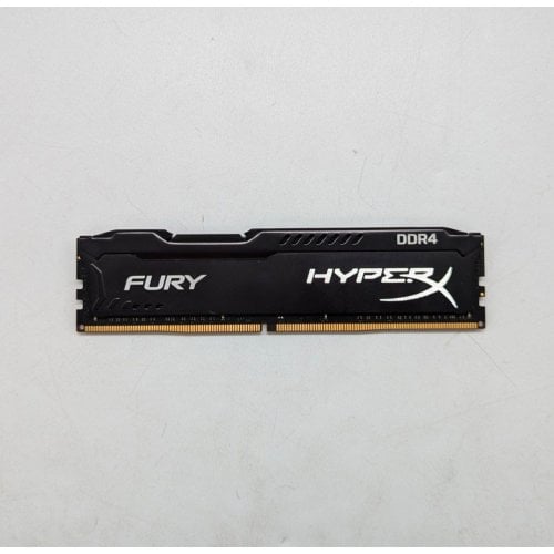 Купить Озу HyperX DDR4 16GB 2400Mhz FURY Black (HX424C15FB/16) (Восстановлено продавцом, 674637) с проверкой совместимости: обзор, характеристики, цена в Киеве, Днепре, Одессе, Харькове, Украине | интернет-магазин TELEMART.UA фото