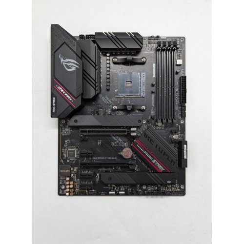 Материнська плата Asus ROG STRIX B550-F GAMING (sAM4, AMD B550) (Відновлено продавцем, 674639) купити з перевіркою сумісності: огляд, характеристики, ціна у Києві, Львові, Вінниці, Хмельницькому, Івано-Франківську, Україні | інтернет-магазин TELEMART.UA фото