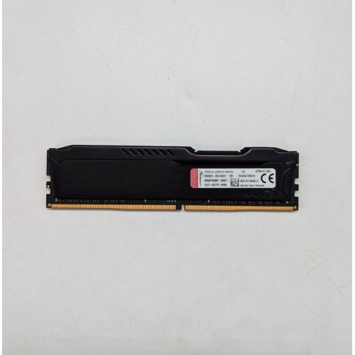 Купить Озу HyperX DDR4 16GB 2400Mhz FURY Black (HX424C15FB/16) (Восстановлено продавцом, 674640) с проверкой совместимости: обзор, характеристики, цена в Киеве, Днепре, Одессе, Харькове, Украине | интернет-магазин TELEMART.UA фото