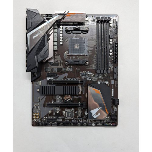 Купить Материнская плата Gigabyte B450 AORUS ELITE V2 (sAM4, AMD B450) (Восстановлено продавцом, 674655) с проверкой совместимости: обзор, характеристики, цена в Киеве, Днепре, Одессе, Харькове, Украине | интернет-магазин TELEMART.UA фото