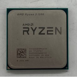 Процесор AMD Ryzen 3 1200 3.1(3.4)GHz sAM4 Tray (YD1200BBM4KAE) (Відновлено продавцем, 674686)